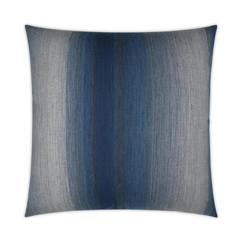 Outdoor Meditate Pillow - Indigo Outdoor Pillows LOOMLAN By D.V. Kap