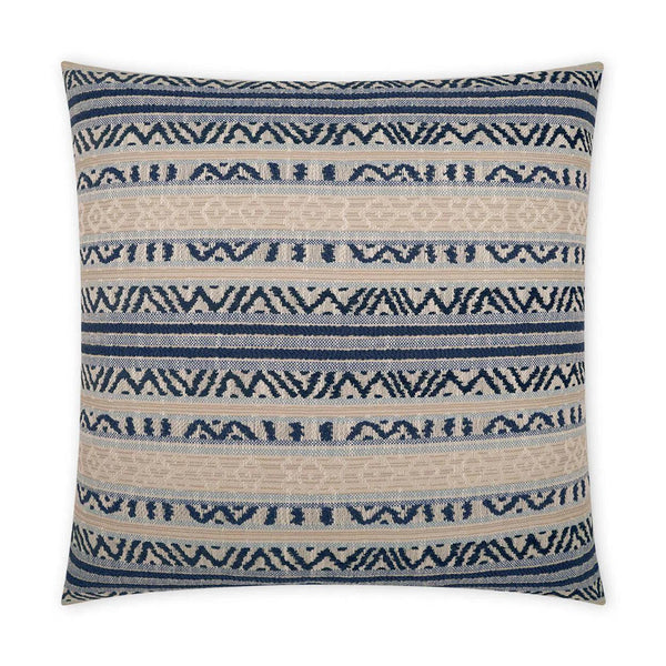 Outdoor Motiva Pillow - Azure Outdoor Pillows LOOMLAN By D.V. Kap