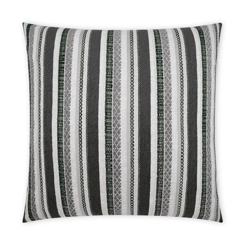 Outdoor Oriana Pillow - Grey Outdoor Pillows LOOMLAN By D.V. Kap