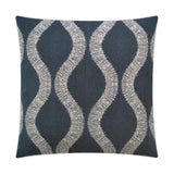 Outdoor Overlock Pillow - Midnight Outdoor Pillows LOOMLAN By D.V. Kap