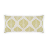 Outdoor Palmero Lumbar Pillow - Green Outdoor Pillows LOOMLAN By D.V. Kap