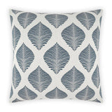 Outdoor Palmero Pillow - Blue Outdoor Pillows LOOMLAN By D.V. Kap