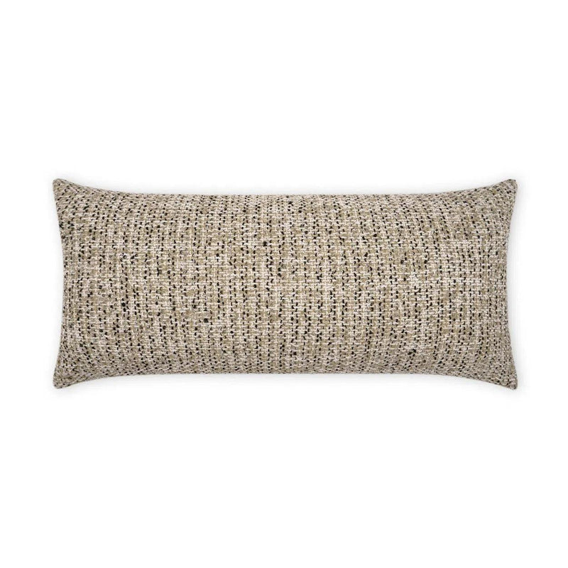 Outdoor Particle Lumbar Pillow - Pepper Outdoor Pillows LOOMLAN By D.V. Kap