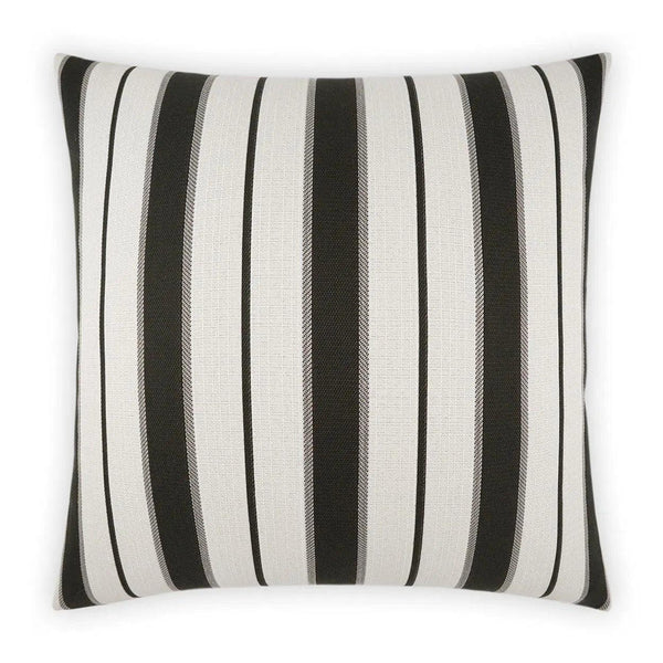 Outdoor Paruani Pillow - Ebony Outdoor Pillows LOOMLAN By D.V. Kap