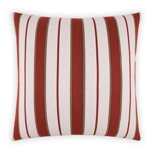 Outdoor Paruani Pillow - Red Outdoor Pillows LOOMLAN By D.V. Kap