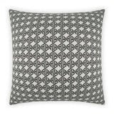 Outdoor Pella Pillow - Ebony Outdoor Pillows LOOMLAN By D.V. Kap