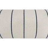 Outdoor Pencil Lumbar Pillow - Navy Outdoor Pillows LOOMLAN By D.V. Kap