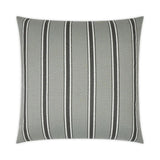 Outdoor Peyton Pillow - Grey Outdoor Pillows LOOMLAN By D.V. Kap