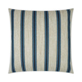 Outdoor Peyton Pillow - Navy Outdoor Pillows LOOMLAN By D.V. Kap