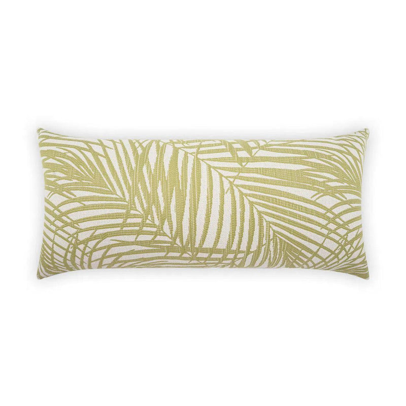 Outdoor Prudy Lumbar Pillow - Green Outdoor Pillows LOOMLAN By D.V. Kap