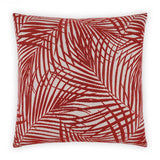 Outdoor Prudy Pillow - Red Outdoor Pillows LOOMLAN By D.V. Kap