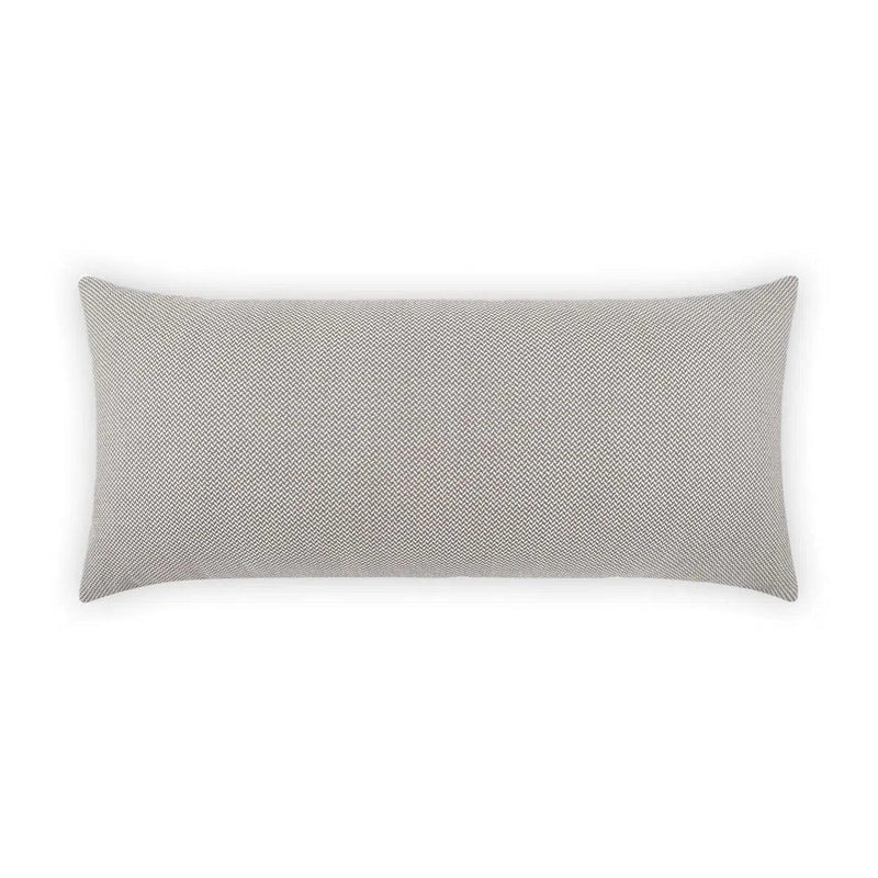 Outdoor Pyke Lumbar Pillow - Ash Outdoor Pillows LOOMLAN By D.V. Kap