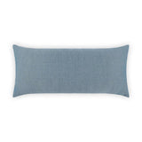 Outdoor Pyke Lumbar Pillow - Blue Outdoor Pillows LOOMLAN By D.V. Kap