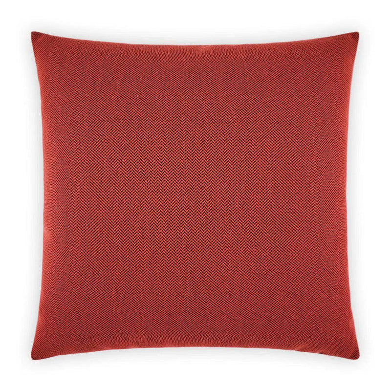 Outdoor Pyke Pillow - Red Outdoor Pillows LOOMLAN By D.V. Kap