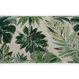 Outdoor Rain Forest Lumbar Pillow - Green Outdoor Pillows LOOMLAN By D.V. Kap