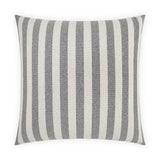 Outdoor Seaport Pillow - Grey Outdoor Pillows LOOMLAN By D.V. Kap