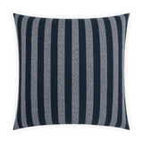 Outdoor Seaport Pillow - Navy Outdoor Pillows LOOMLAN By D.V. Kap