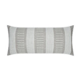 Outdoor Sideline Lumbar Pillow - Ash Outdoor Pillows LOOMLAN By D.V. Kap