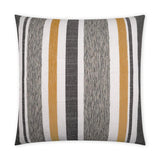 Outdoor Skandia Pillow - Gold Outdoor Pillows LOOMLAN By D.V. Kap