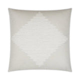 Outdoor Smolder Pillow - Ivory Outdoor Pillows LOOMLAN By D.V. Kap