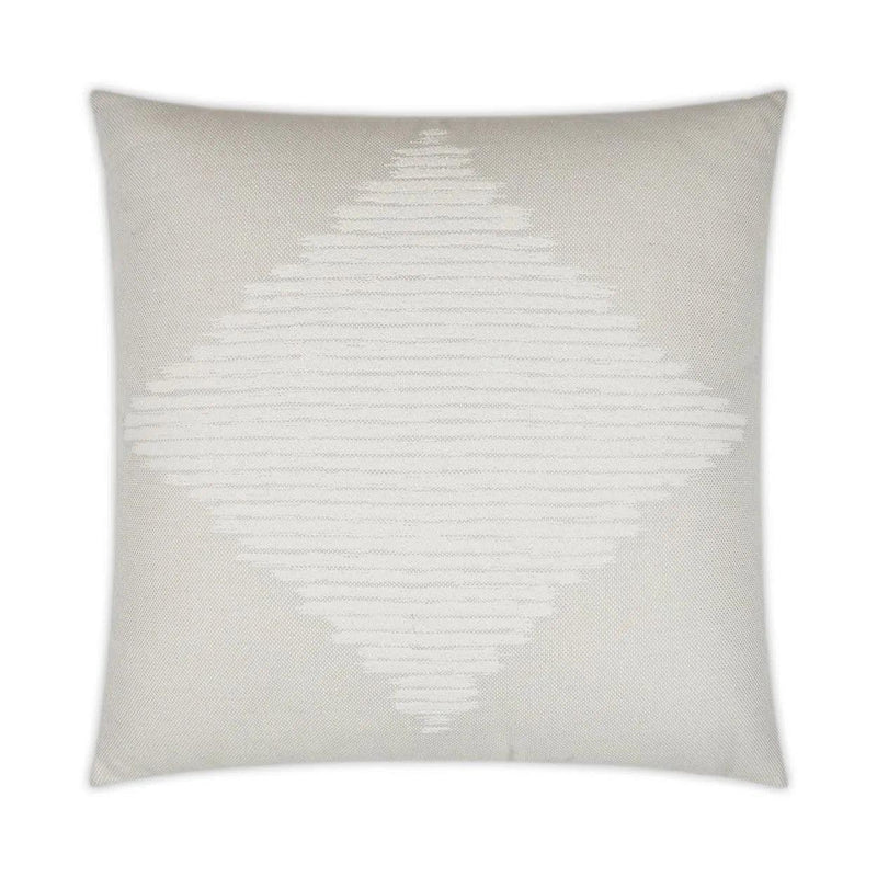 Outdoor Smolder Pillow - Ivory Outdoor Pillows LOOMLAN By D.V. Kap