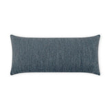 Outdoor Stratford Lumbar Pillow - Denim Outdoor Pillows LOOMLAN By D.V. Kap