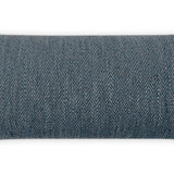 Outdoor Stratford Lumbar Pillow - Denim Outdoor Pillows LOOMLAN By D.V. Kap