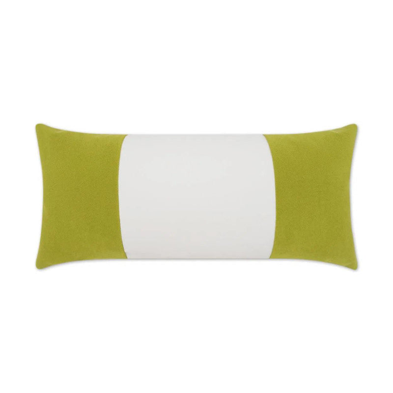 Outdoor Sundance Band Lumbar Pillow - Leaf Outdoor Pillows LOOMLAN By D.V. Kap