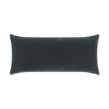 Outdoor Sundance Duo Lumbar Pillow - Charcoal Outdoor Pillows LOOMLAN By D.V. Kap