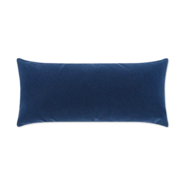 Outdoor Sundance Duo Lumbar Pillow - Navy Outdoor Pillows LOOMLAN By D.V. Kap