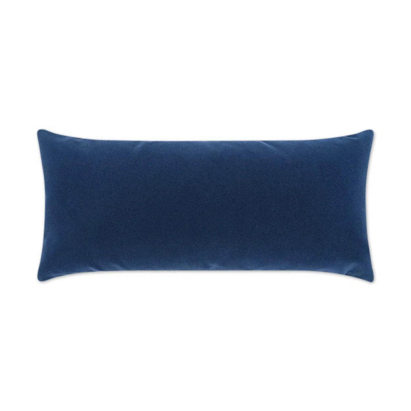 Outdoor Sundance Duo Lumbar Pillow - Navy Outdoor Pillows LOOMLAN By D.V. Kap