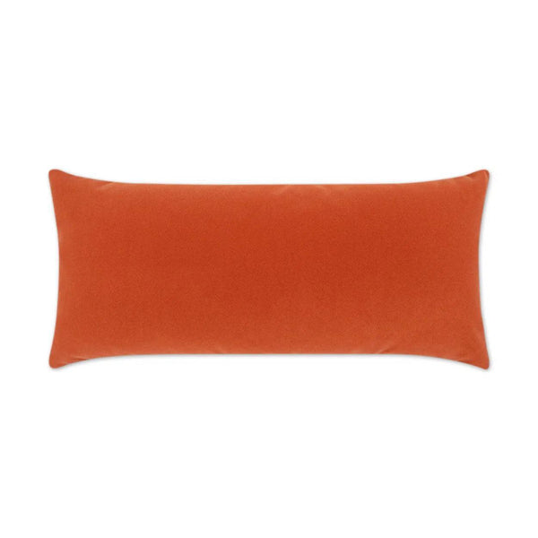 Outdoor Sundance Duo Lumbar Pillow - Orange Outdoor Pillows LOOMLAN By D.V. Kap