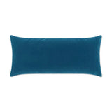 Outdoor Sundance Duo Lumbar Pillow - Peacock Outdoor Pillows LOOMLAN By D.V. Kap