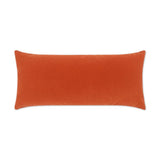 Outdoor Sundance Lumbar Pillow - Orange Outdoor Pillows LOOMLAN By D.V. Kap