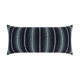 Outdoor Sunkist Lumbar Pillow - Blue Outdoor Pillows LOOMLAN By D.V. Kap