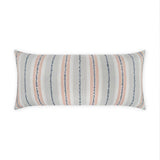 Outdoor Sunkist Lumbar Pillow - Coral Outdoor Pillows LOOMLAN By D.V. Kap