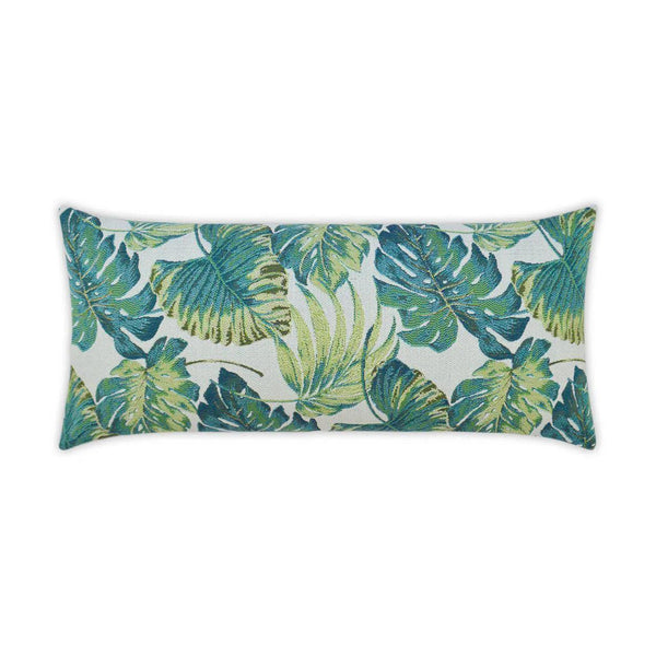 Outdoor Sunpalm Lumbar Pillow Outdoor Pillows LOOMLAN By D.V. Kap