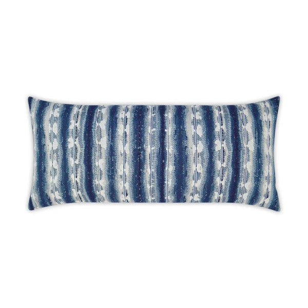 Outdoor Sunshibo Stripe Lumbar Pillow Outdoor Pillows LOOMLAN By D.V. Kap