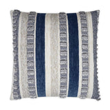 Outdoor Teton Pillow - Indigo Outdoor Pillows LOOMLAN By D.V. Kap