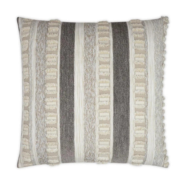 Outdoor Teton Pillow - Linen Outdoor Pillows LOOMLAN By D.V. Kap