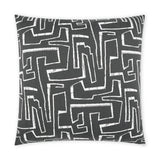 Outdoor Theon Pillow - Onyx Outdoor Pillows LOOMLAN By D.V. Kap