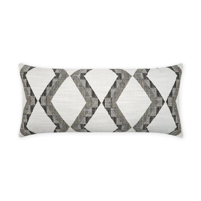 Outdoor Toshi Lumbar Pillow - Domino Outdoor Pillows LOOMLAN By D.V. Kap