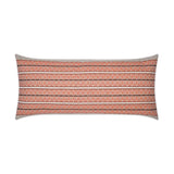 Outdoor Vevi Lumbar Pillow - Guava Outdoor Pillows LOOMLAN By D.V. Kap