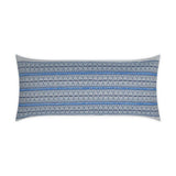 Outdoor Vevi Lumbar Pillow - Sky Outdoor Pillows LOOMLAN By D.V. Kap