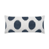 Outdoor Vianella Lumbar Pillow - Indigo Outdoor Pillows LOOMLAN By D.V. Kap