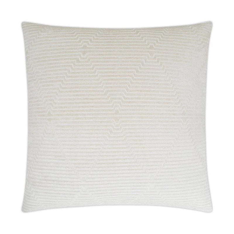 Outline Ivory Throw Pillow With Insert Throw Pillows LOOMLAN By D.V. Kap