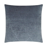 Outline Midnight Blue Throw Pillow With Insert Throw Pillows LOOMLAN By D.V. Kap