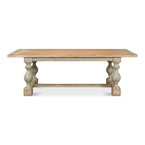 Owen Sage Dining Table Seats 8 Reclaimed Wood Dining Tables LOOMLAN By Sarreid