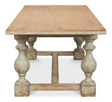 Owen Sage Dining Table Seats 8 Reclaimed Wood Dining Tables LOOMLAN By Sarreid