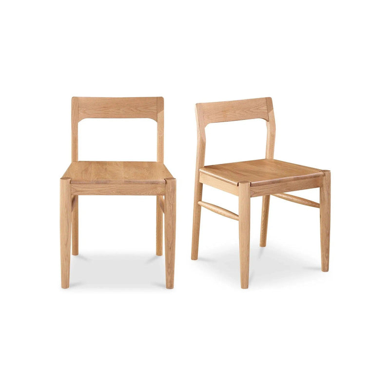 Owing Wooden Armless Dining Chair (Set Of 2)